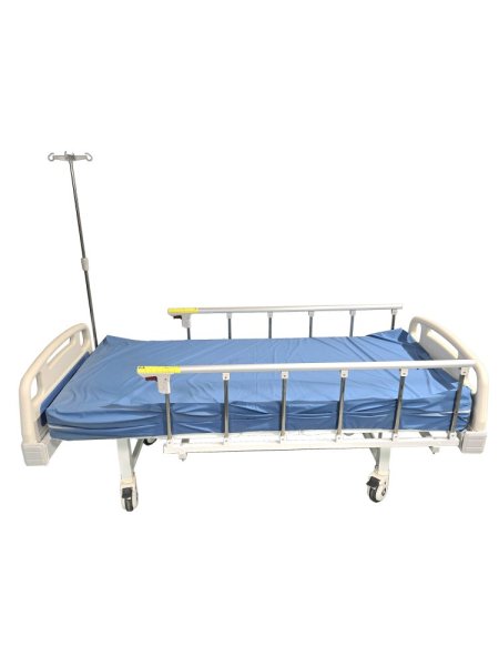 Quirumed Articulated Manual Hospital Bed With Mattress 88 X 188 cm   (Detachable Drip Pole priced separately) 